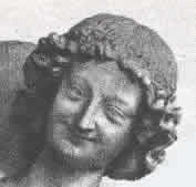 La vertu - l'ange au sourire de la Cathédrale de Reims