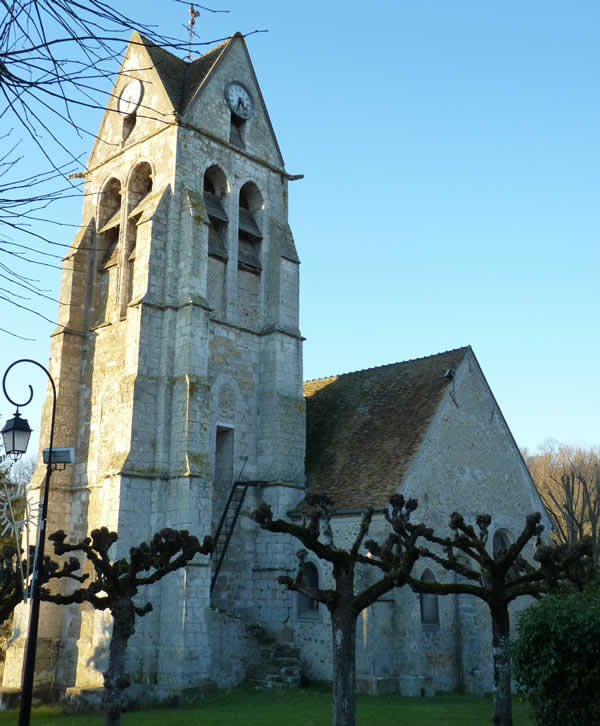 Eglise Fontaine-le-Port  - Patrimoine Religieux de Seine-et-Marne - clocher 