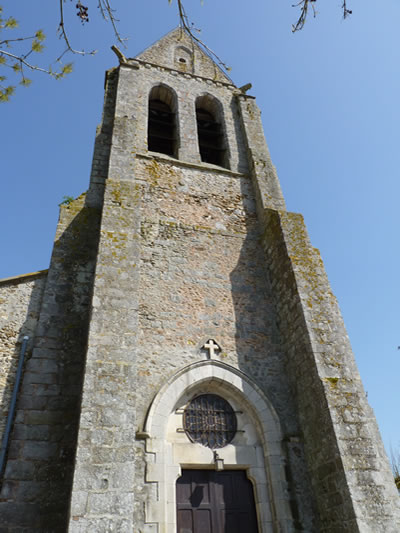 Eglise Saint Fiacre Fontenailles - Patrimoine Religieux de Seine-et-Marne - exterieur 