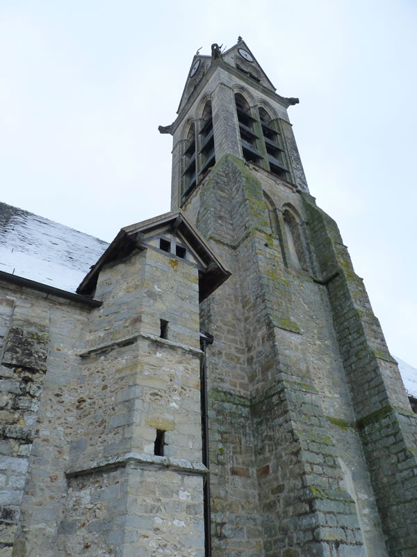 Eglise Héricy  - Patrimoine Religieux de Seine-et-Marne - Clocher 