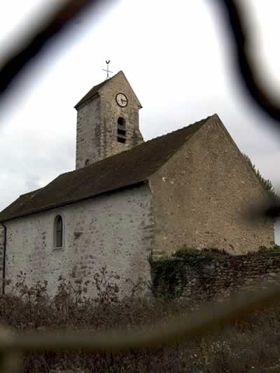 Eglise Saint Médard Limoges-Fourches - Patrimoine Religieux de Seine-et-Marne - exterieur gauche