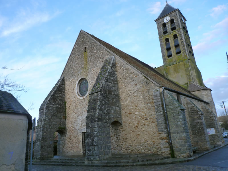 Eglise Perthes-en-Gâtinais  - Patrimoine Religieux de Seine-et-Marne - Extérieur 