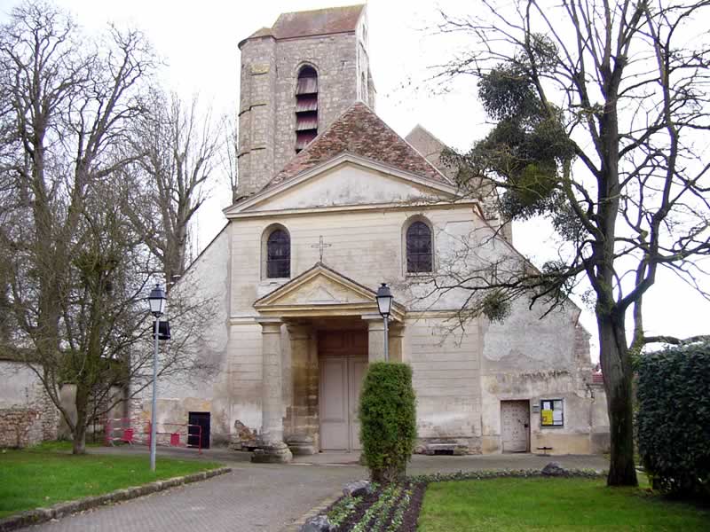 Eglise Sainte Colombe Servon - Patrimoine Religieux de Seine-et-Marne - entrée 