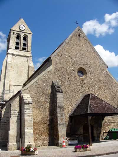 Eglise Notre Dame de l'Assomption Soignolles-en-Brie - Patrimoine Religieux de Seine-et-Marne - façade 