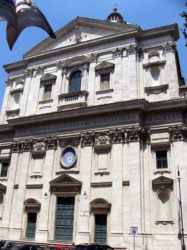 San Carlo ai Catinari Eglises de Rome la façade